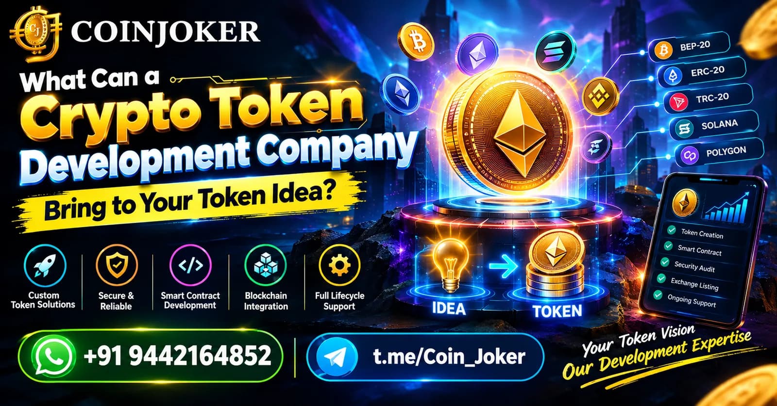 How Can Crypto Token Development Shape Your Web3 Business?