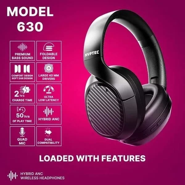 Kyptec LifeStyle® 630 Hybrid ANC Headphones