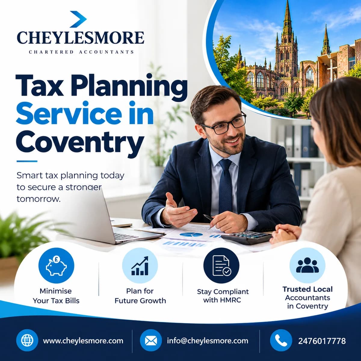 Tax Planning Service in Coventry — Cheylesmore Accountants