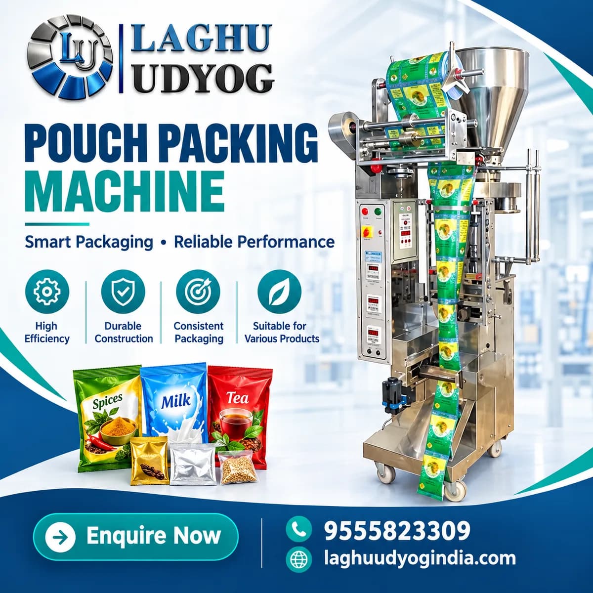Pouch Packing Machine Manufacturer & Supplier in India