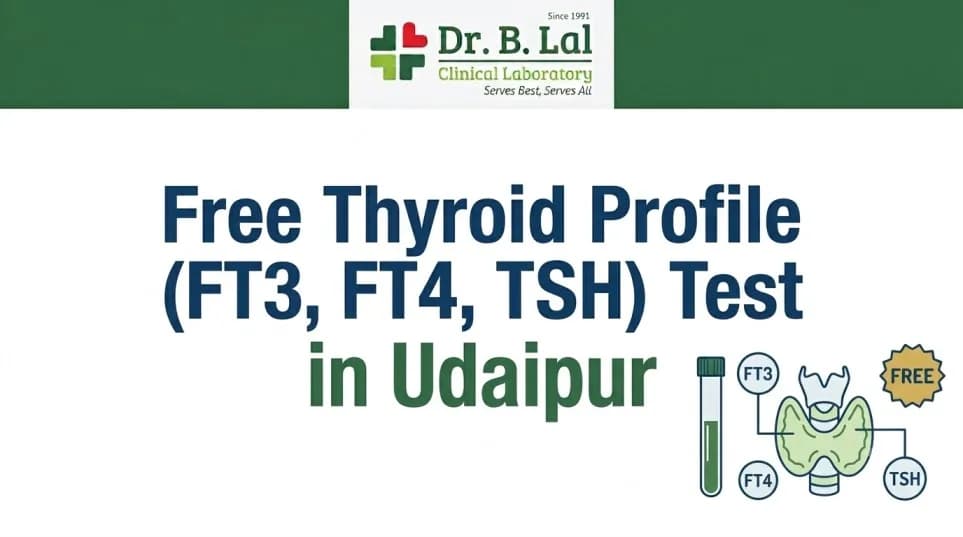 Free Thyroid Profile Test in Udaipur | Home Collection Available