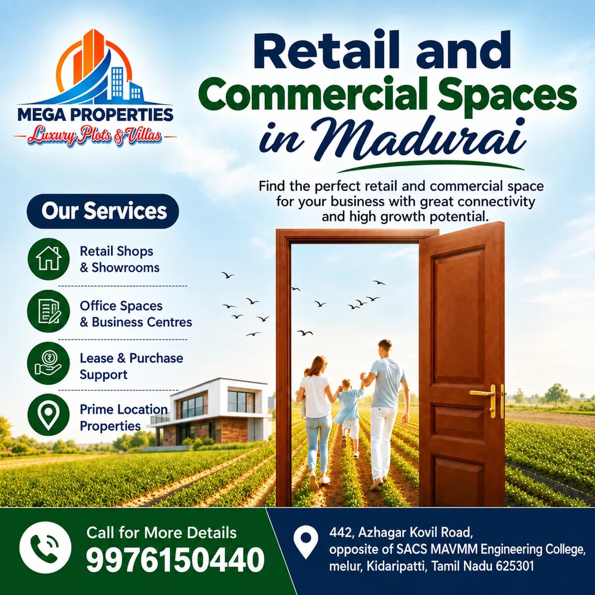 Retail and Commercial Spaces in Madurai