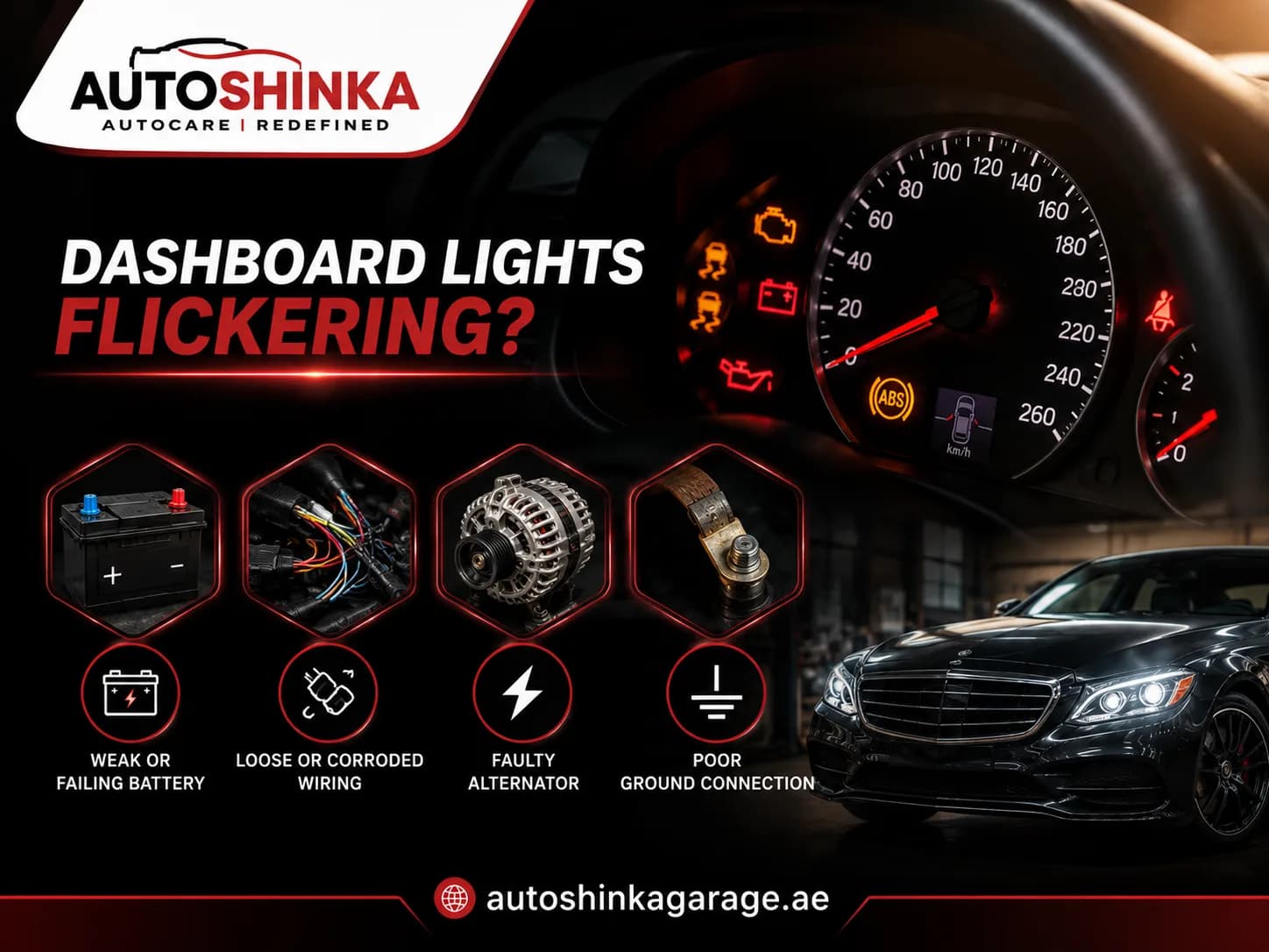 Don't Ignore Flickering Dashboard Warning Lights