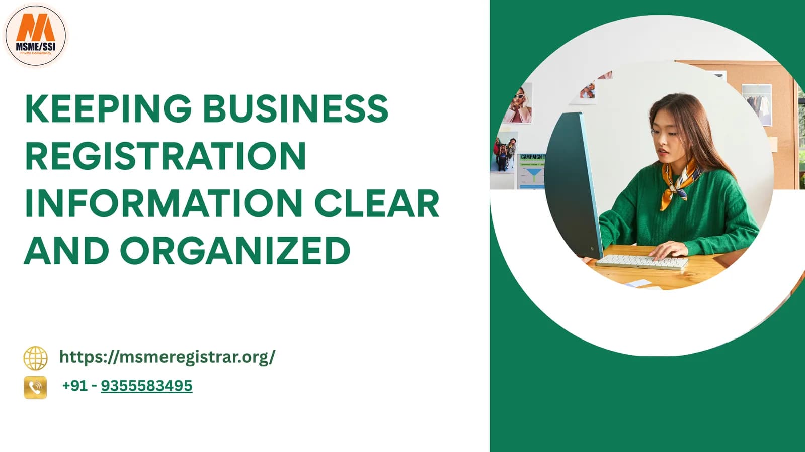 Keeping Business Registration Information Clear and Organized