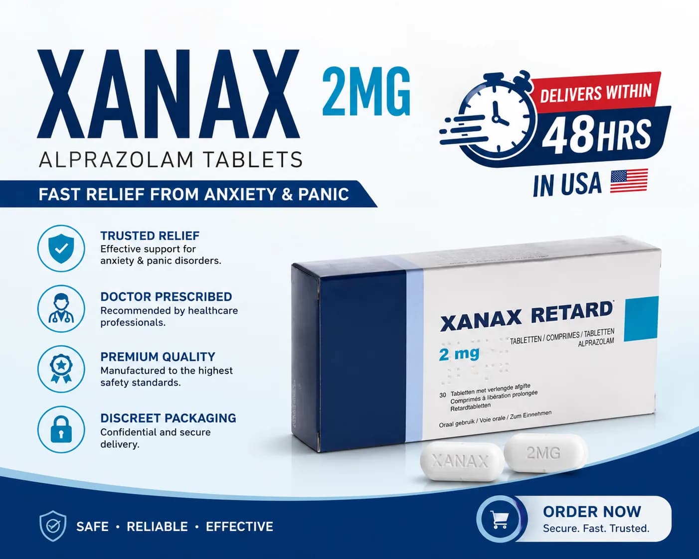 Where to Buy Xanax Medicine Online in USA – Trusted & Convenient Ordering
