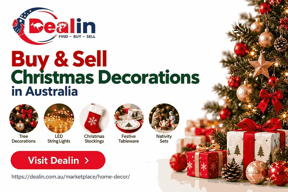 Buy and Sell Christmas Decorations in Australia | Dealin