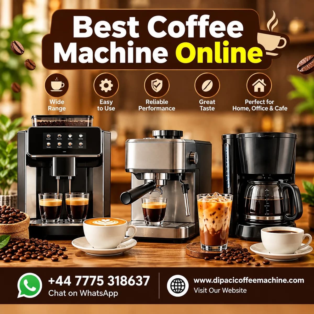 Best Coffee Machine Online | Dipaci Coffee Machine