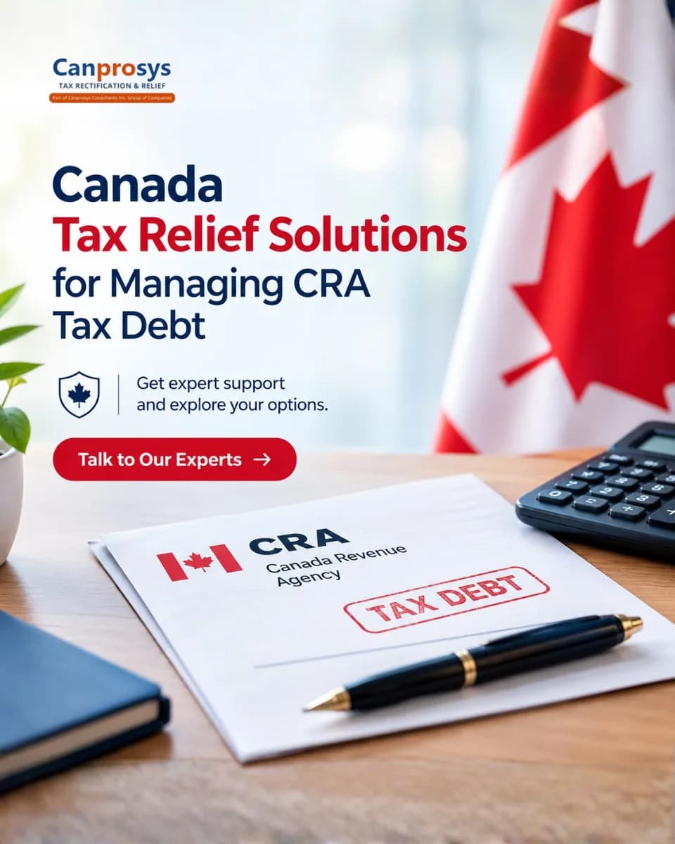 Canada Tax Relief Solutions for Managing CRA Tax Debt