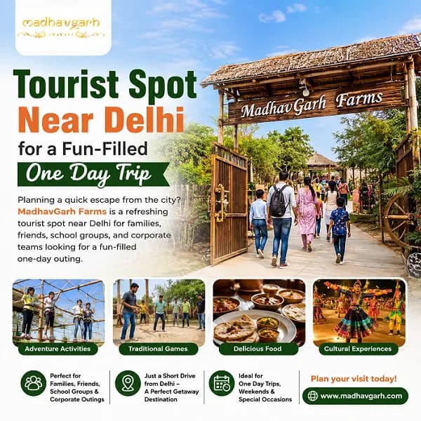 Farmhouse in Gurgaon for Picnic