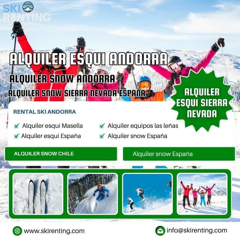 Alquiler equipos Las Leñas rápido y profesional