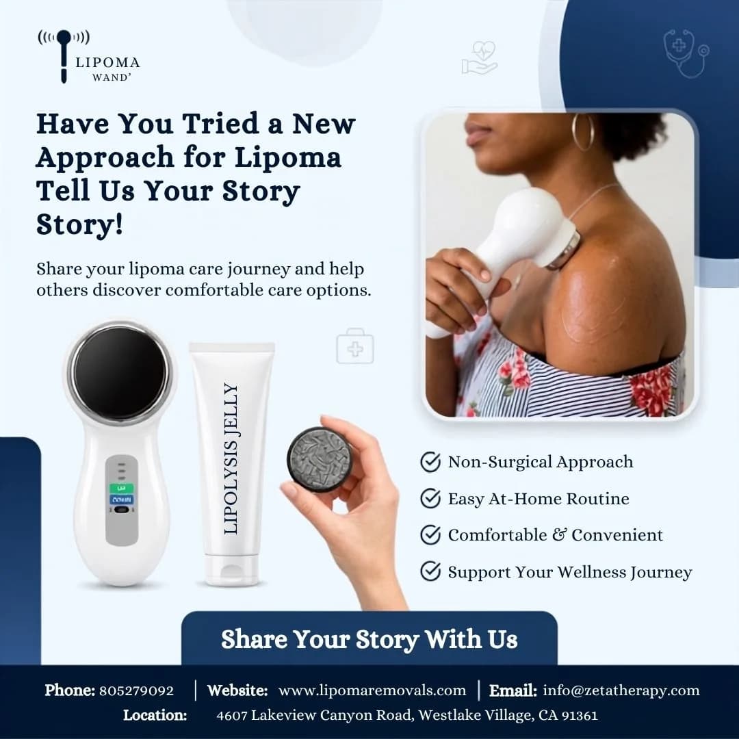 Looking for a Non-Surgical Lipoma Care Solution? Discover the Lipoma Wand Ultimate Combo Kit
