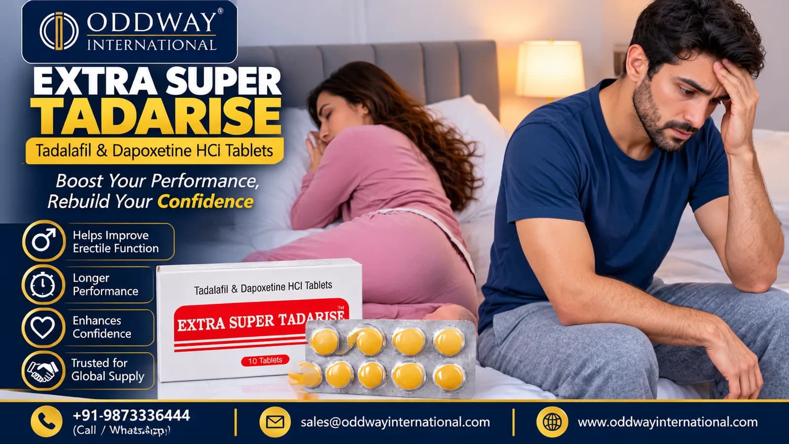 Buy Extra Super Tadarise for Australia Importers - Oddway