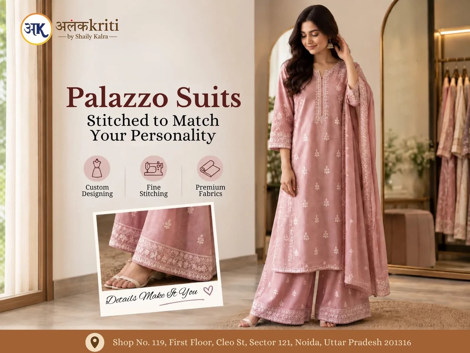Clothing Boutique for Ladies in Noida – Custom Stitching