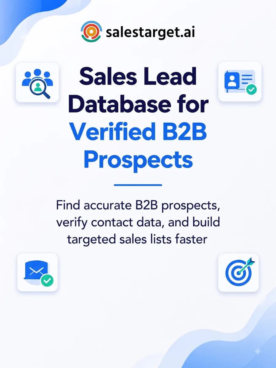 Build a Stronger Pipeline With a Reliable Sales Lead Database