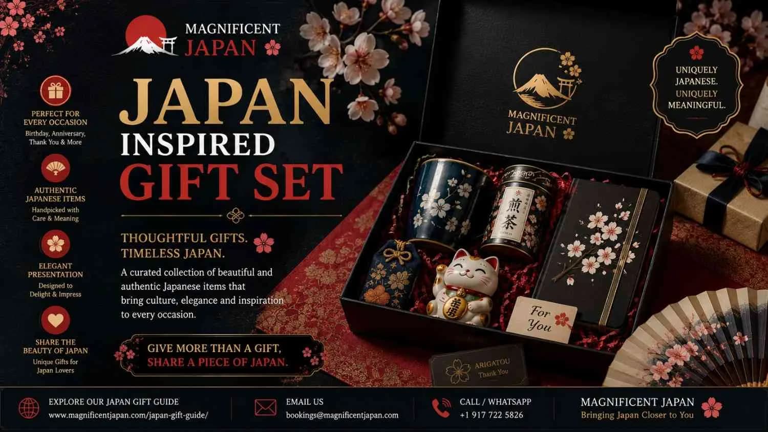 Japan inspired gift set