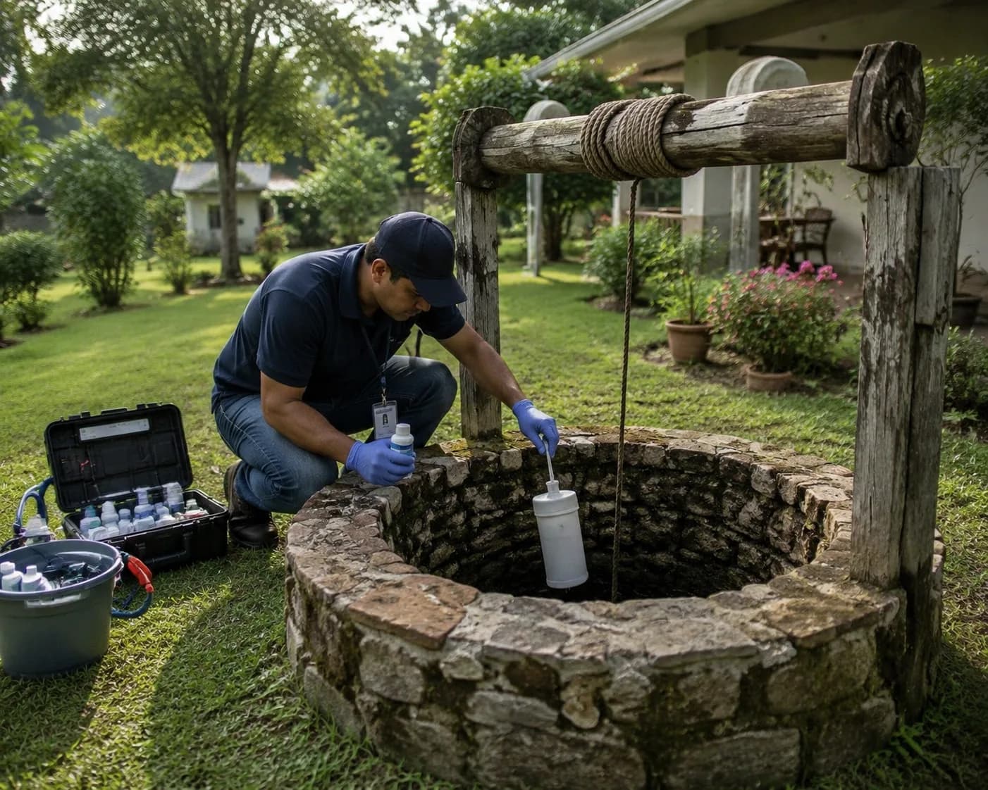 How Does Well Disinfection Service Near Me Work?