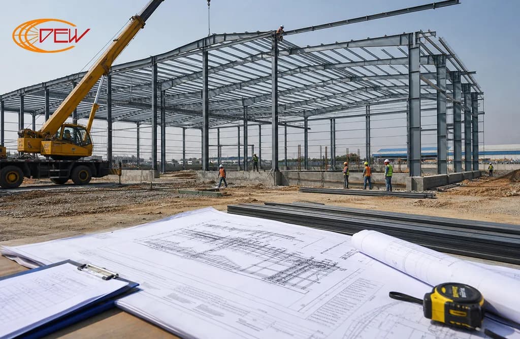 Pre Engineered Building Manufacturer in India | DEW Equipments