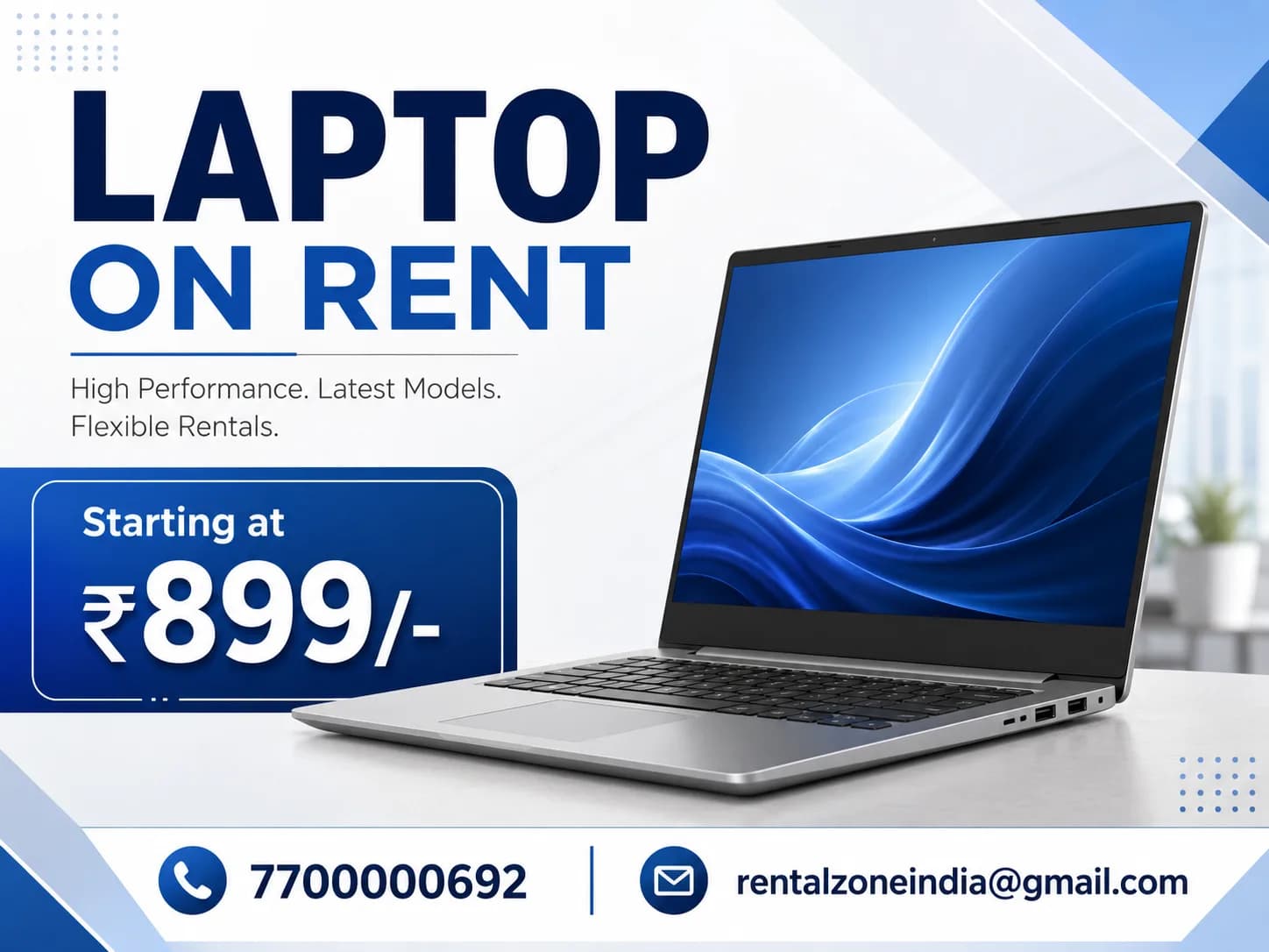 laptop on rent at Rs 899/- Mumbai, Vashi, Belapur, Navimumbai