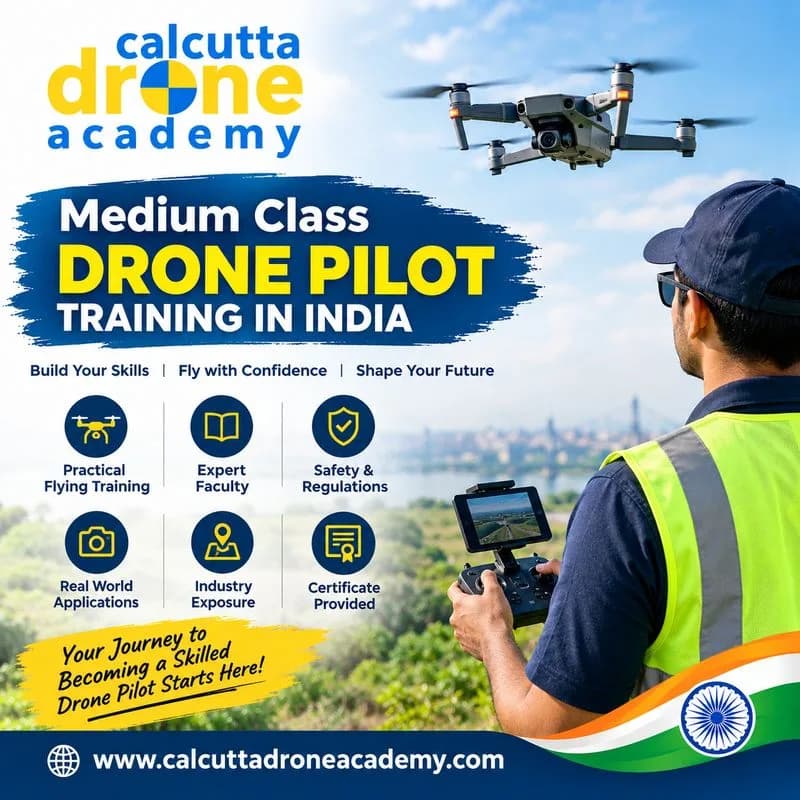 Explore Micro Class Drone Pilot Training in India at Calcutta Drone Academy