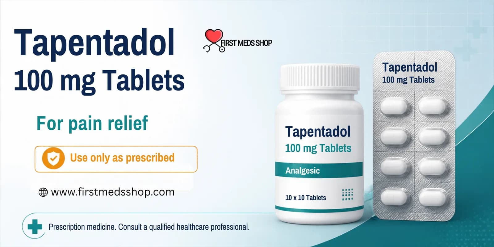 Online Available Tapentadol 100mg Tablets