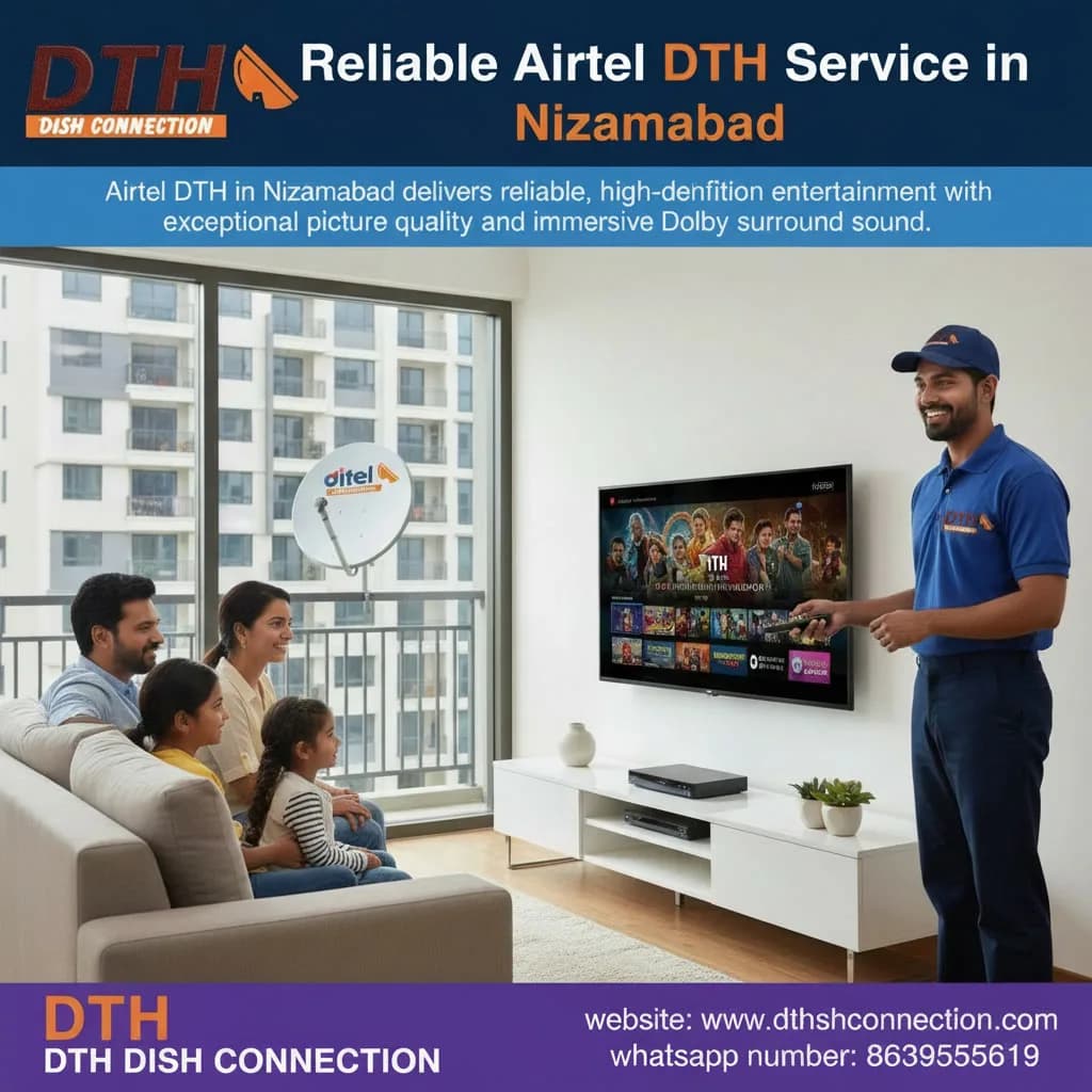Reliable Airtel DTH Service in Nizamabad