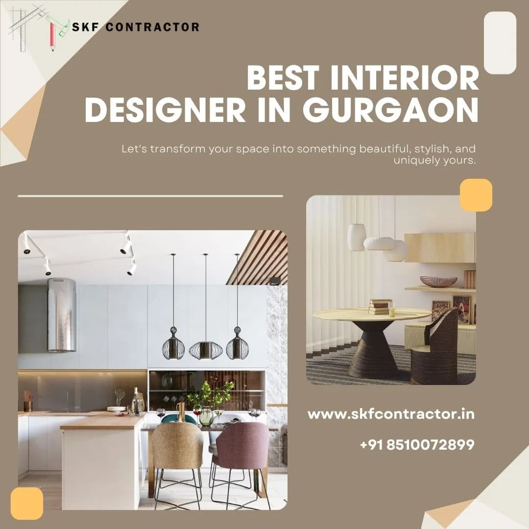 Transform Your Living Space with Best Interior Designer In Gurgaon