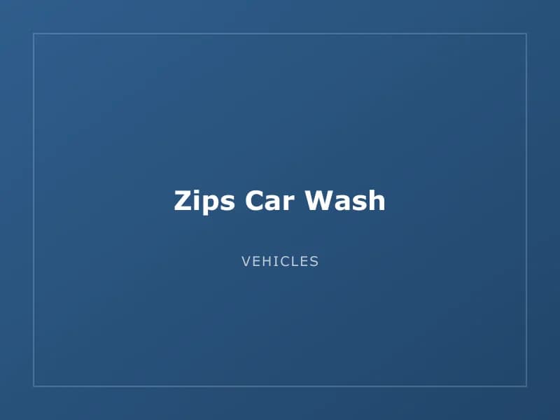 Zips Car Wash