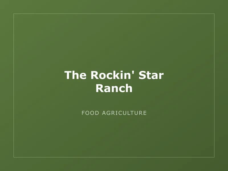 The Rockin' Star Ranch